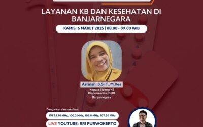 Dispermades PPKB Banjarnegara Bahas Layanan KB dan Kesehatan di RRI Purwokerto