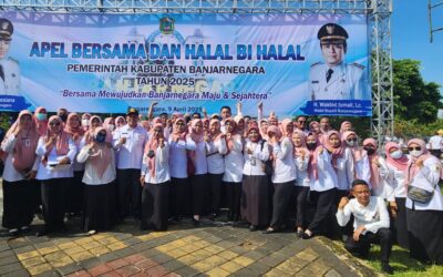 Dispermades PPKB hadir dalam Apel Bersama dan Halal Bihalal Pemerintah Kabupaten Banjarnegara