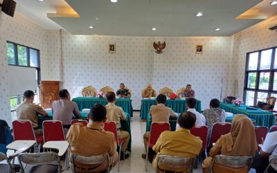 Rapat Koordinasi Persiapan Upacara Pembukaan TMMD Sengkuyung Tahap II TA 2025 Digelar di Gedung PKK Banjarnegara