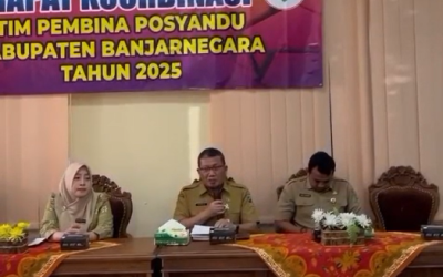 Rapat Koordinasi TP Posyandu Kabupaten Banjarnegara: Sinergi Percepatan Implementasi Posyandu 6 Bidang SPM