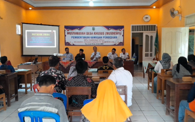 Musyawarah Desa Khusus Desa Pakikiran dan Panerusan Wetan Bahas Pembentukan Kawasan Perdesaan di Kecamatan Susukan