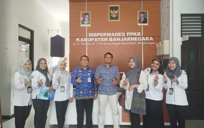 Kementerian Desa dan PDT Lakukan Kunjungan Koordinasi Penyebarluasan Produk Hukum di Dispermades PPKB Banjarnegara