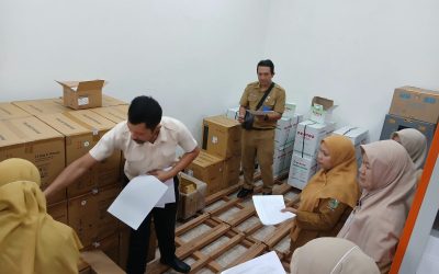 Dispermades PPKB Banjarnegara Laksanakan Stock Opname Alokon dan Non Alokon Semester I Tahun 2025