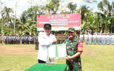 TMMD Sengkuyung Tahap IV di Desa Sidarata Resmi Dibuka, Sinergi TNI dan Pemerintah Wujudkan Pembangunan Desa